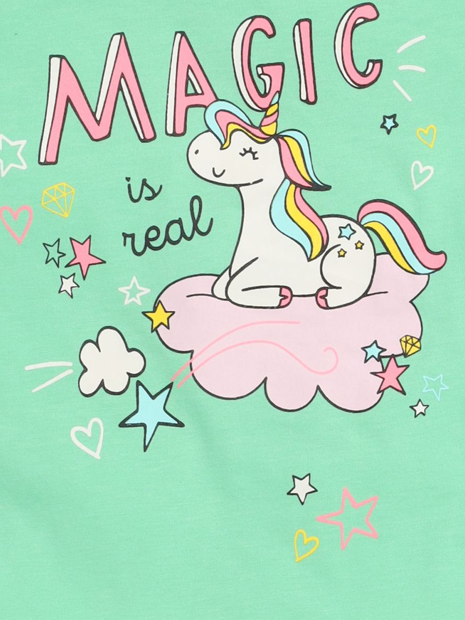 Lazy Shark Kids Green Printed T-Shirt & Shorts