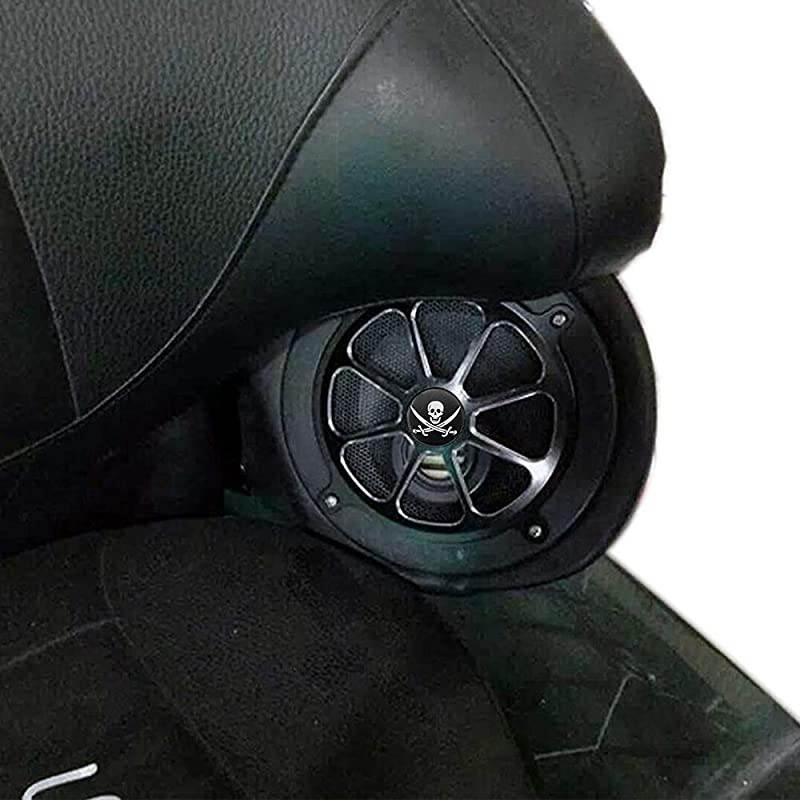 Audio Fairing Mount Speaker Grill Cover for Harley Davidson Touring Street Glide FL Trike 19962013 Pirate