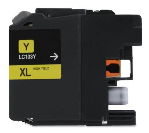 HouseofToners&copy; Compatible Ink Cartridge for Brother LC103Y: (1 Yellow)
