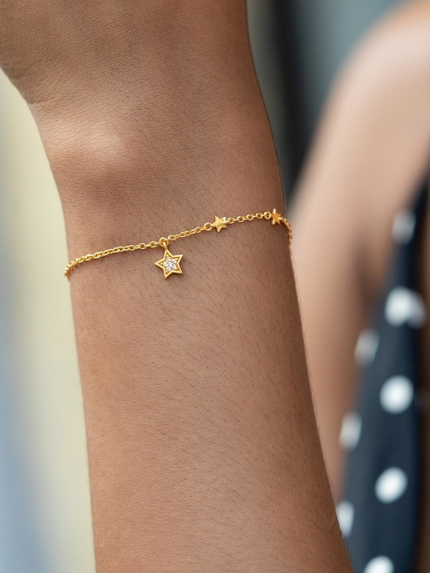 Shaya Gold Plated A Star is Born Bracelet in 925 Silver