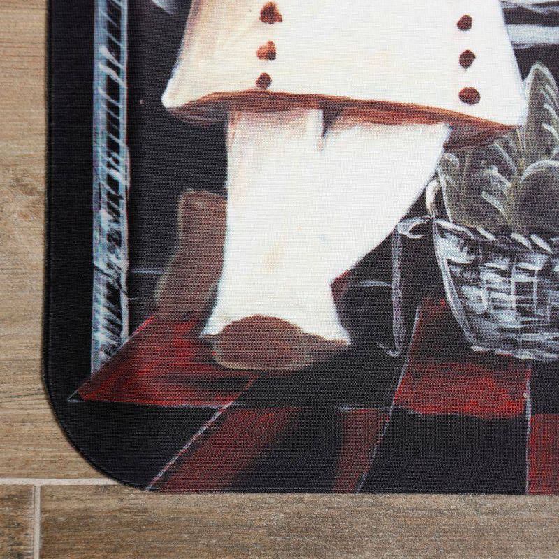 Home Dynamix 18" x 30" Chalkboard Chef Kitchen Mat