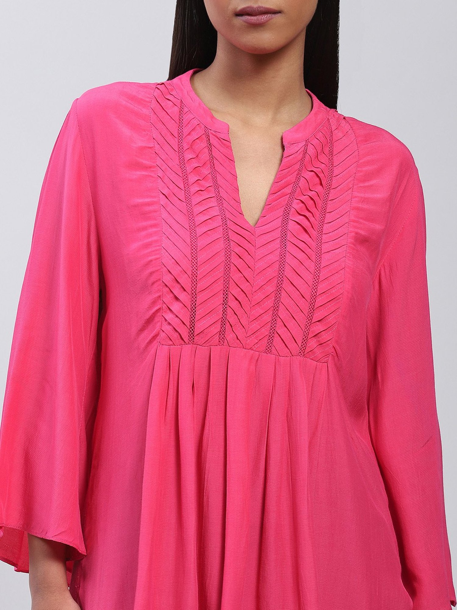 Label Ritu Kumar Hot Pink Top