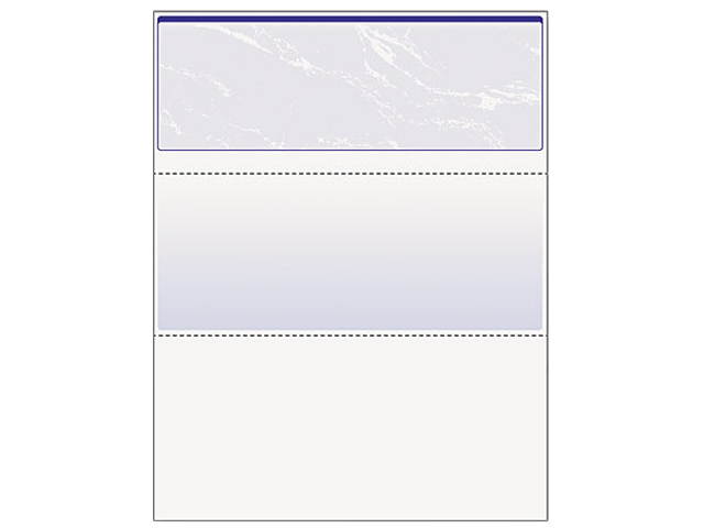 Paris Business Products DocuGard Standard Security Marble Business Check, 24 lb, 8-1/2 x 11, 500/RM