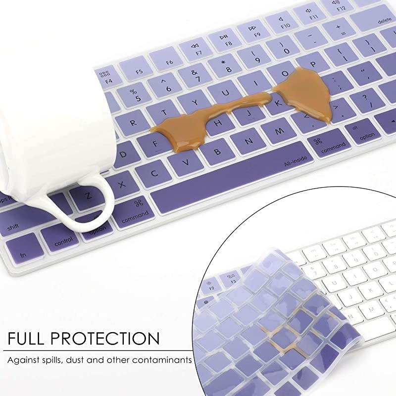 Ombre Deep Purple Cover for Apple Magic Keyboard MLA22LLA with US Layout