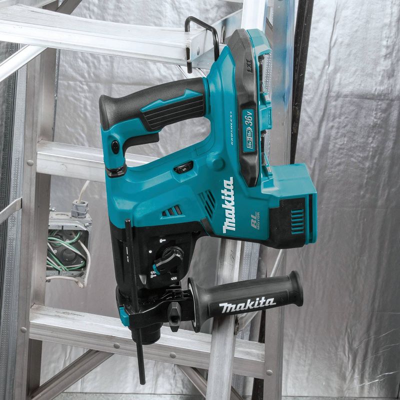 Makita XRH10Z 18V X2 LXT Lithium-Ion (36V) Brushless Cordless 1-1/8 in. AVT Rotary Hammer, accepts SDS-PLUS bits, AFT, AWS Capable (Tool Only)