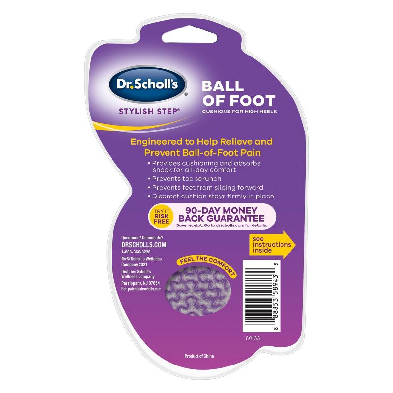 Dr. Scholl's Stylish Step Ball of Foot High Heel for Women, 1 Pair