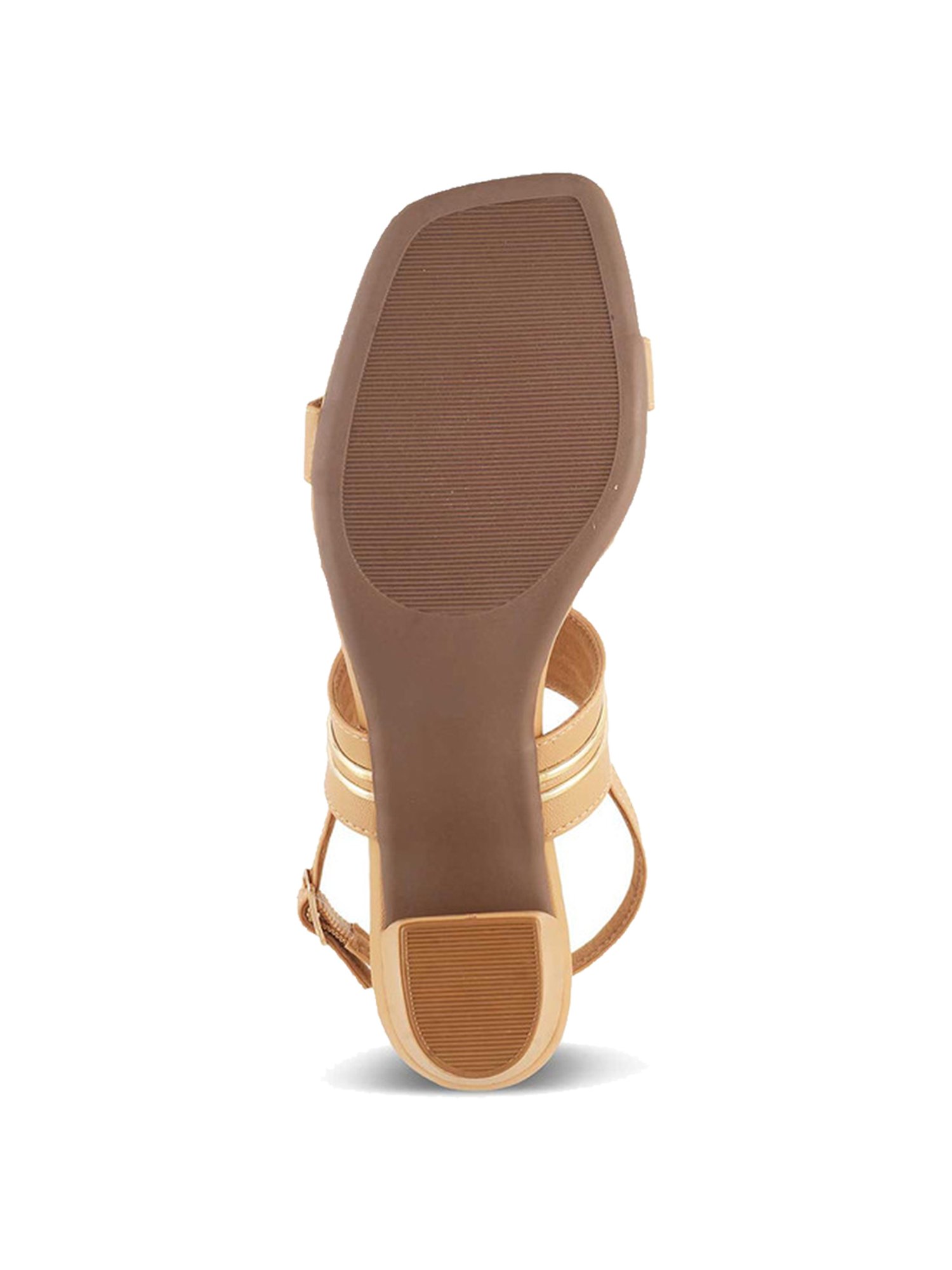 Tresmode Women's Beige Back Strap Sandals