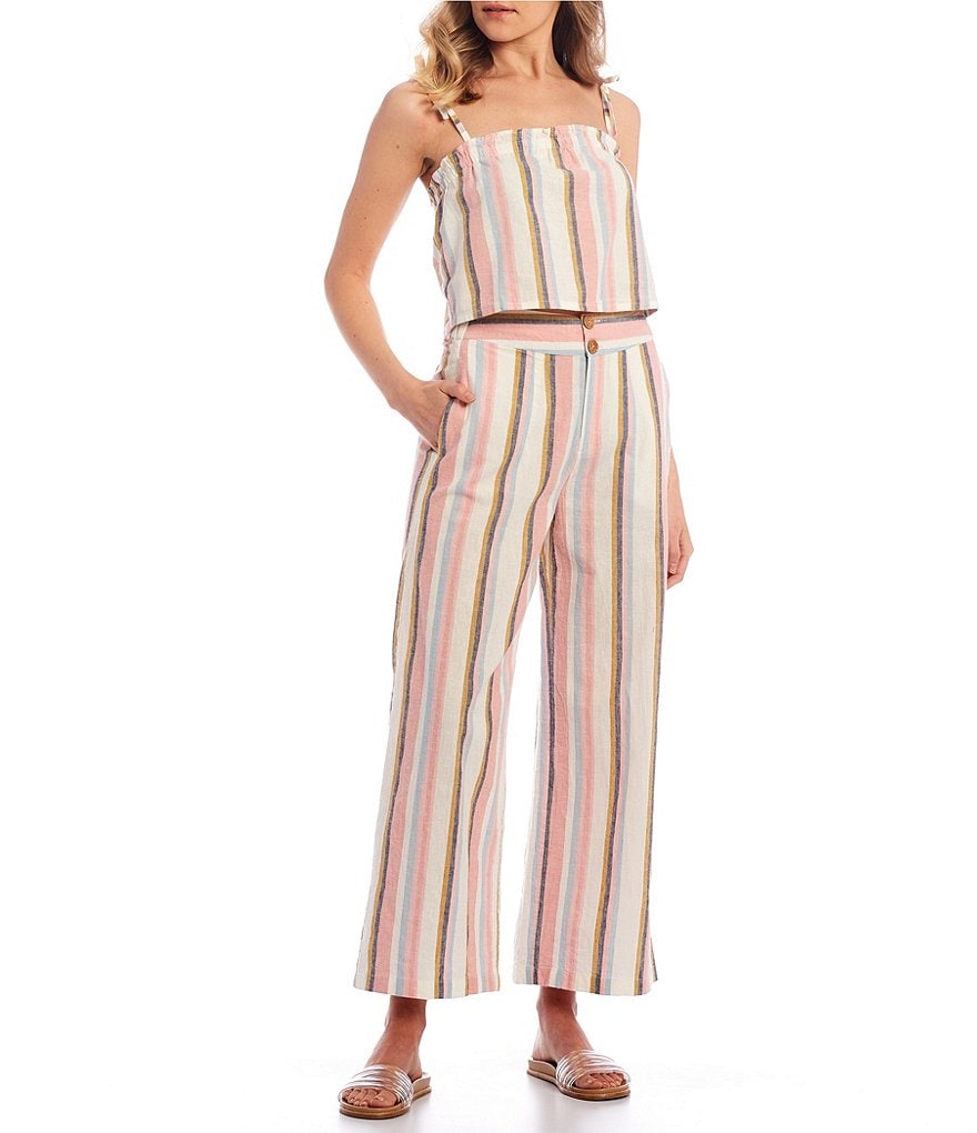 Roxy Coordinating Sailing Trip Striped Pants