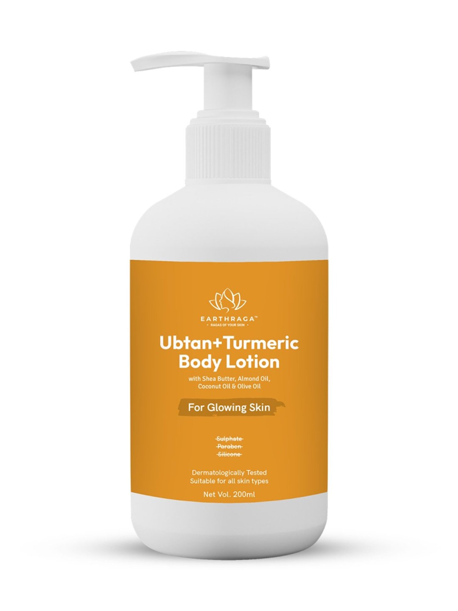 Earthraga Ubtan + Turmeric Body Lotion - 200 ml