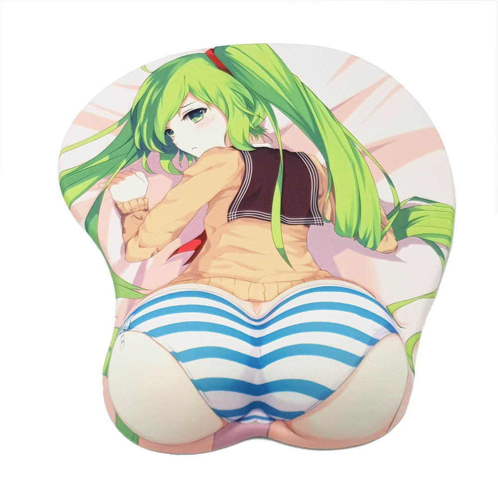 VOCALOID Miku Anime 3D Oppai Mouse Pad Wrist rest