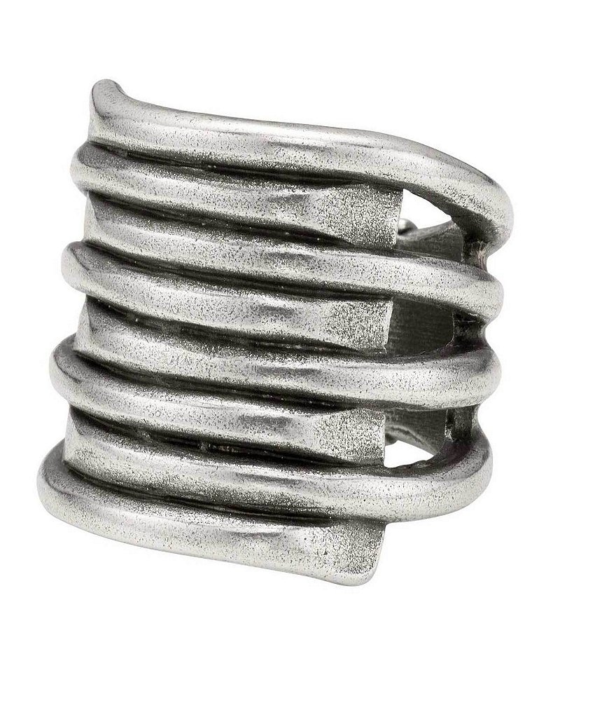 UNOde50 Stacked Tornado Ring