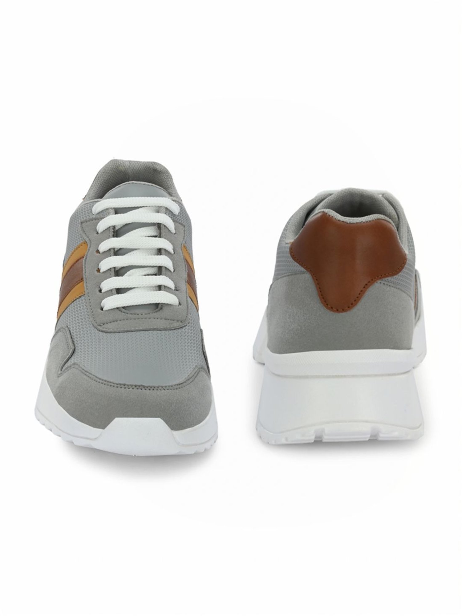 Giorgio Men's Grey Running Shoes