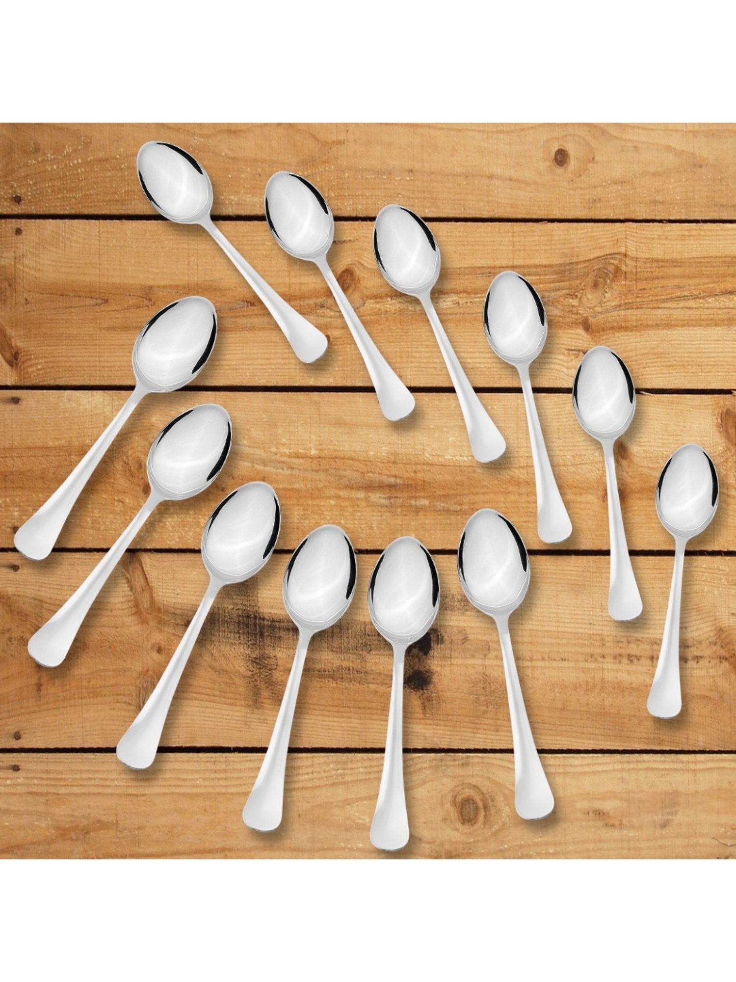 Westside Home Brown Copper Tea Spoons (Set of 4)