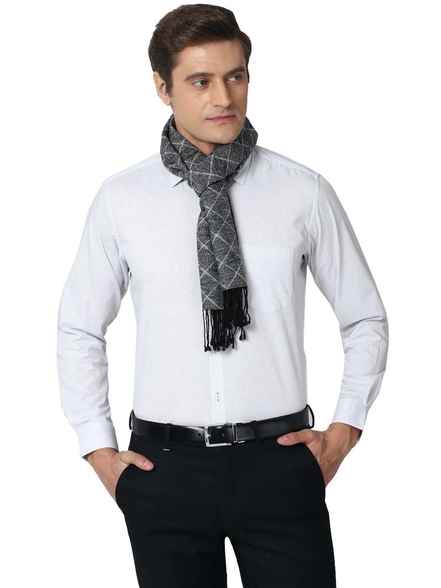 Gant Green Wool Solid Muffler