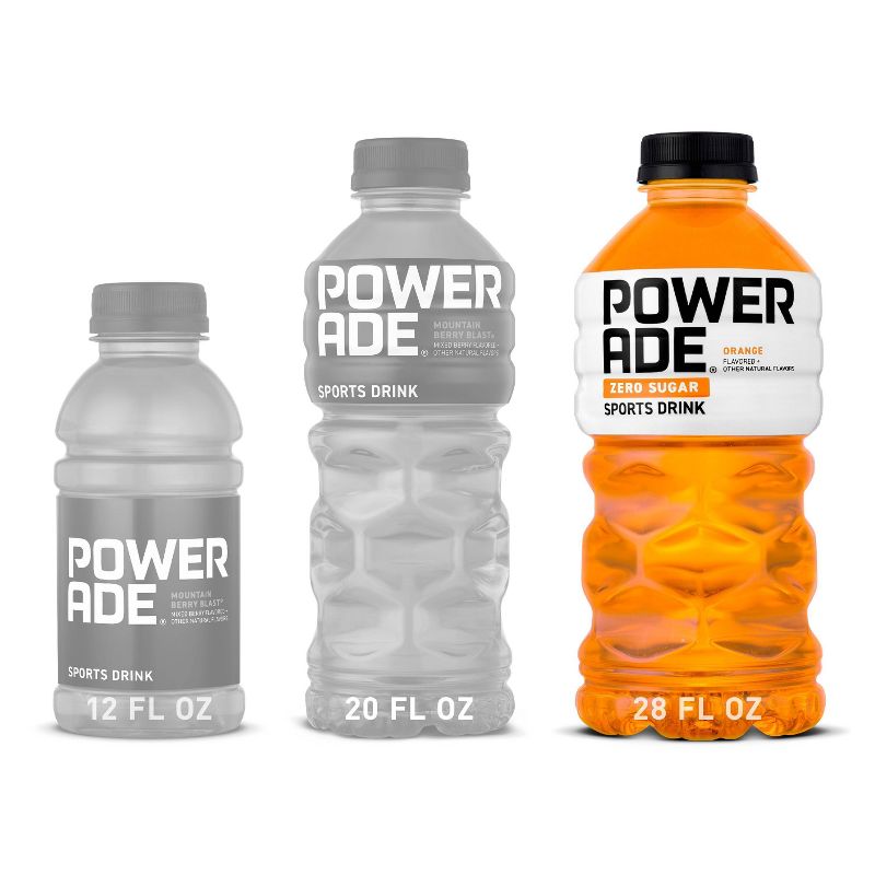 POWERADE Zero Orange Sports Drink - 28 fl oz Bottle