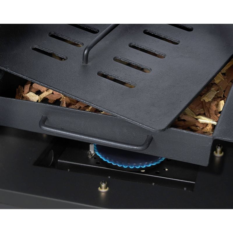 Dyna-Glo Vertical Double Door Propane Gas Smoker Model DGY784BDP