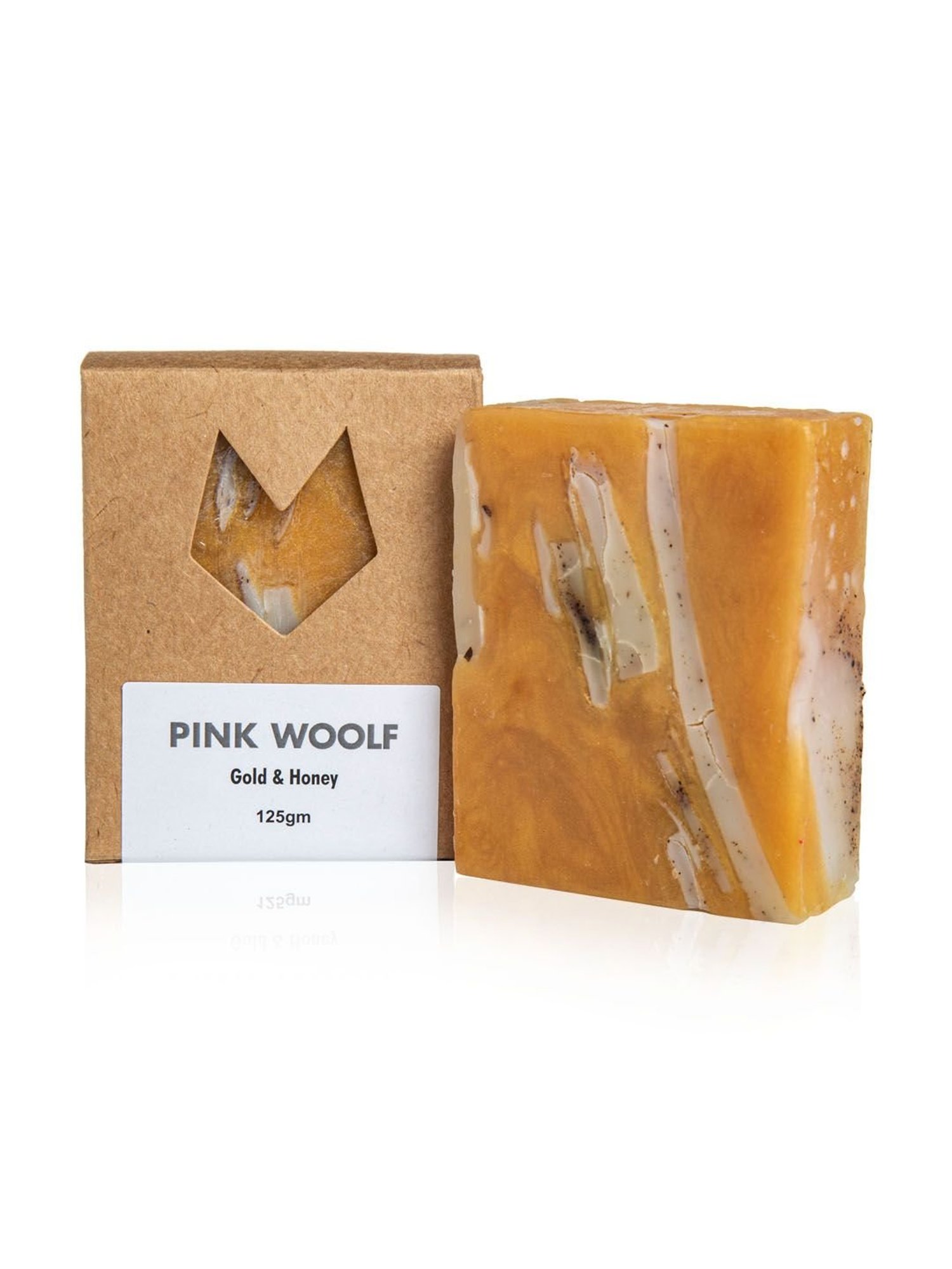 Pink Woolf Bath Soaps Combo Set of 3 Organic Soaps - Gold & Honey - 375 gm