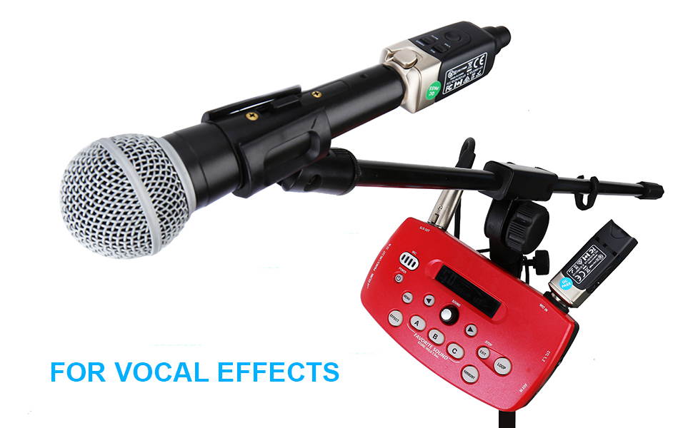 Nady U-2100 Dual GT 200-Channel UHF Wireless Instrument/Guitar System