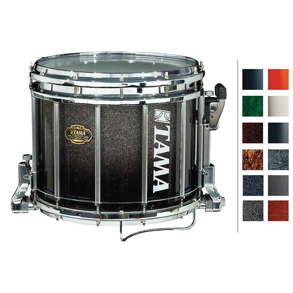 Tama Marching Maple Snare Drum Deep Green Fade 12x14