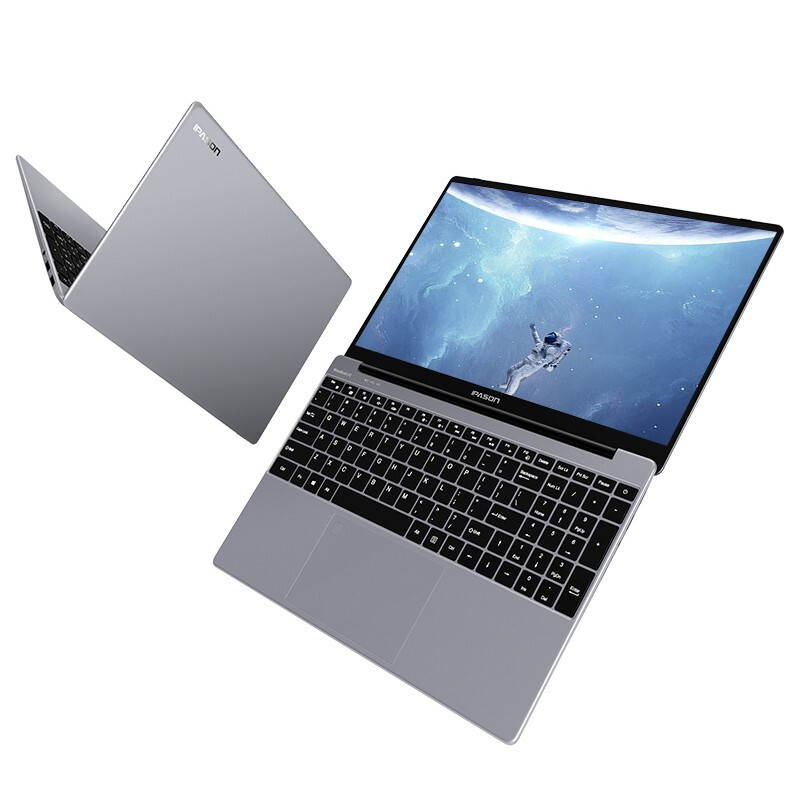 IPASON Maxbook - P1 IPS 15.6" Laptop FHD Intel J4125 4 Core up to 2.7GHz 8GB DDR4 RAM 256GB SSD Windows 10 home Notebook Computer Ultra Thin and Light Notebook Business Office Student Ultrabook