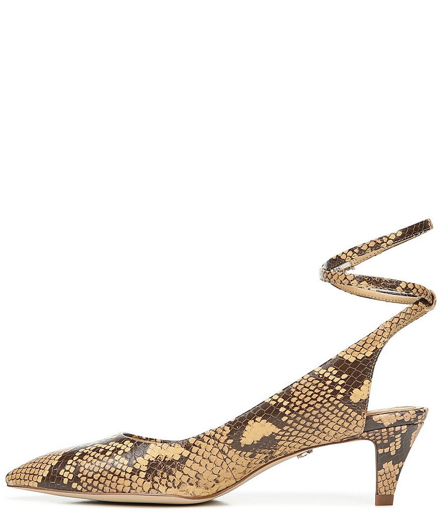 Franco Sarto Citrus Snake Print Pumps