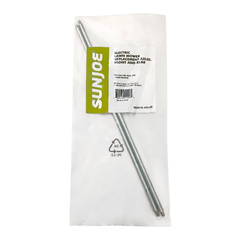 Sun Joe MJ401E Replacement Front and Rear Axles