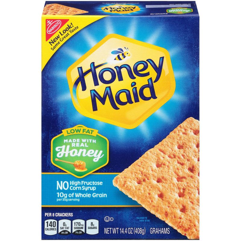 Honey Maid Low Fat Graham Crackers - 14.4oz