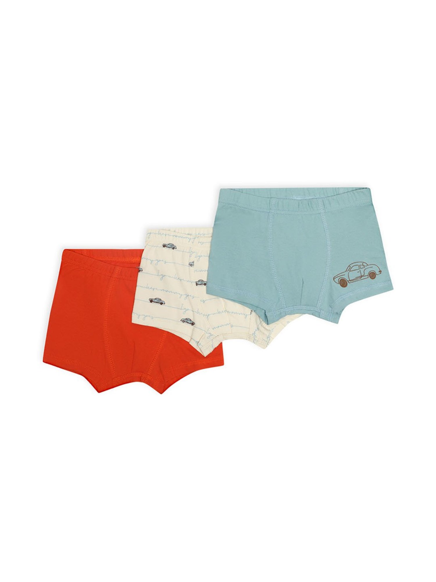 MiArcus Kids Multicolor Printed Briefs( Pack Of 3)