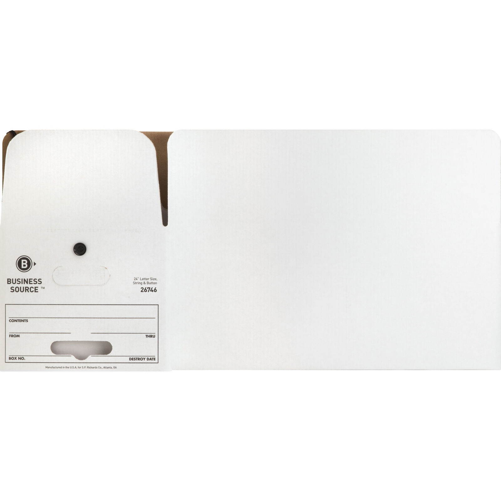 Business Source Medium Duty Letter-sz Storage Box (bsn-26746) (bsn26746)