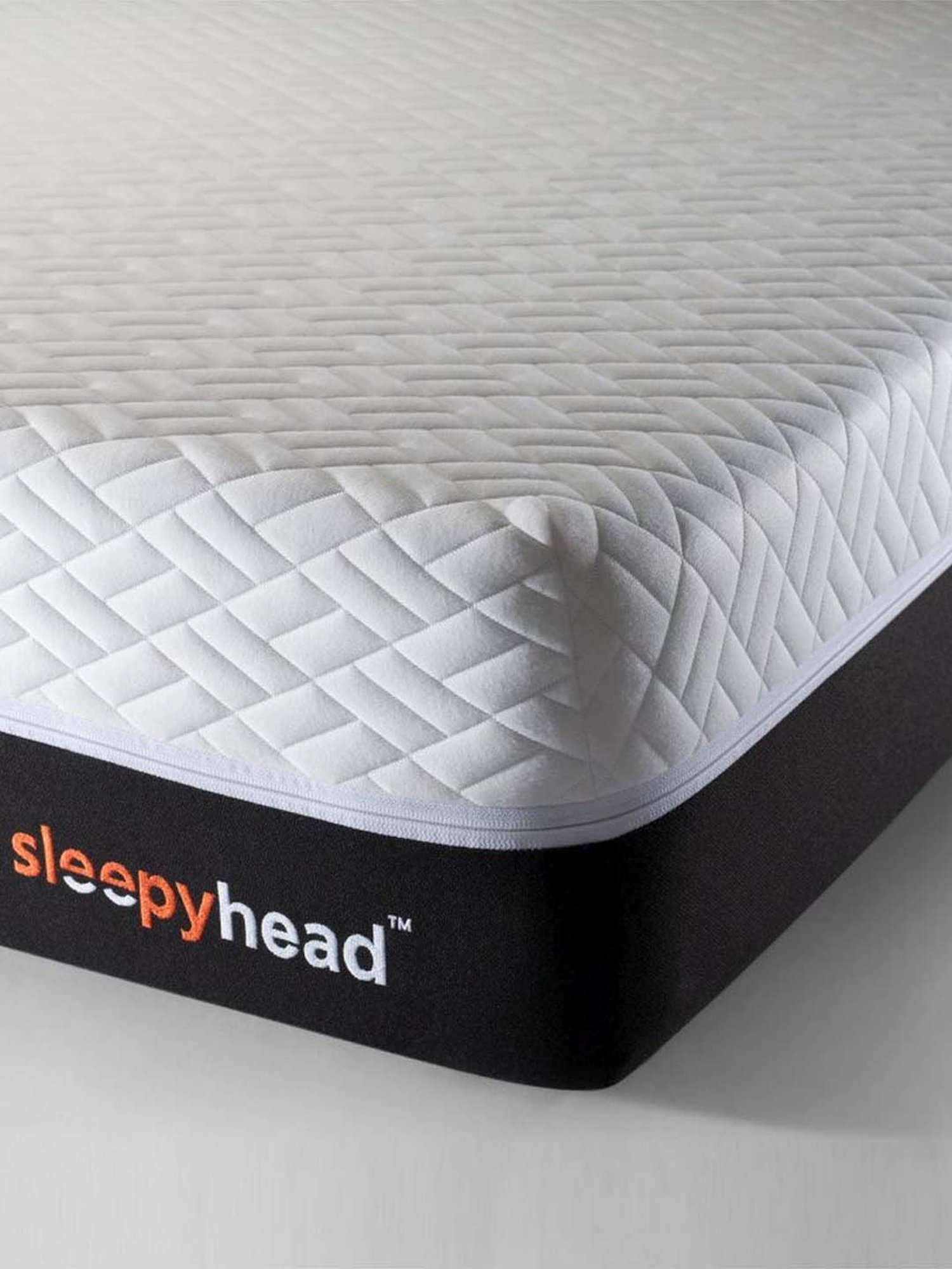 Sleepyhead Sense White Memory Foam 3 Zoned BodyIQ Orthopedic Mattress With Cooling Tech