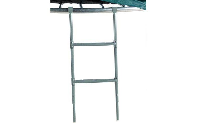 Costway 14 Ft Multicolored Trampoline Recreational Exercise w/ Safety Net Ladder