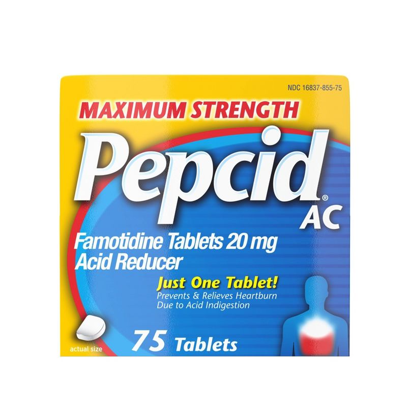 Pepcid AC Digestive Treatment Tablet - 75ct