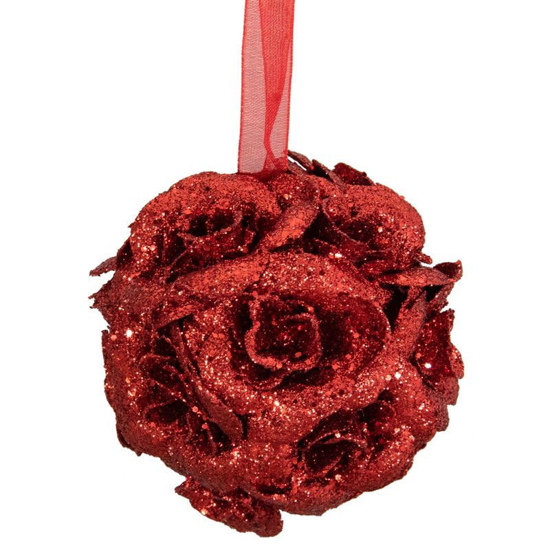 Carlton Cards 3.75" Heirloom Family and Friends Picture Frame Christmas Ornament - Green/Pink