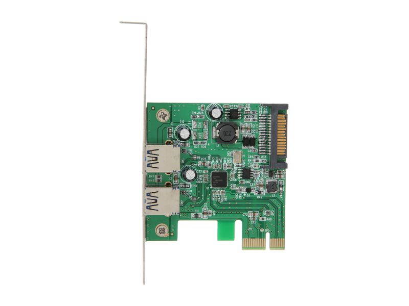 KINGWIN 2 Ports PCI Express USB 3.0 Controller Card Model U3PCI-2