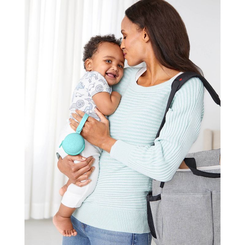 Skip Hop Silicone Pacifier Holder - Teal