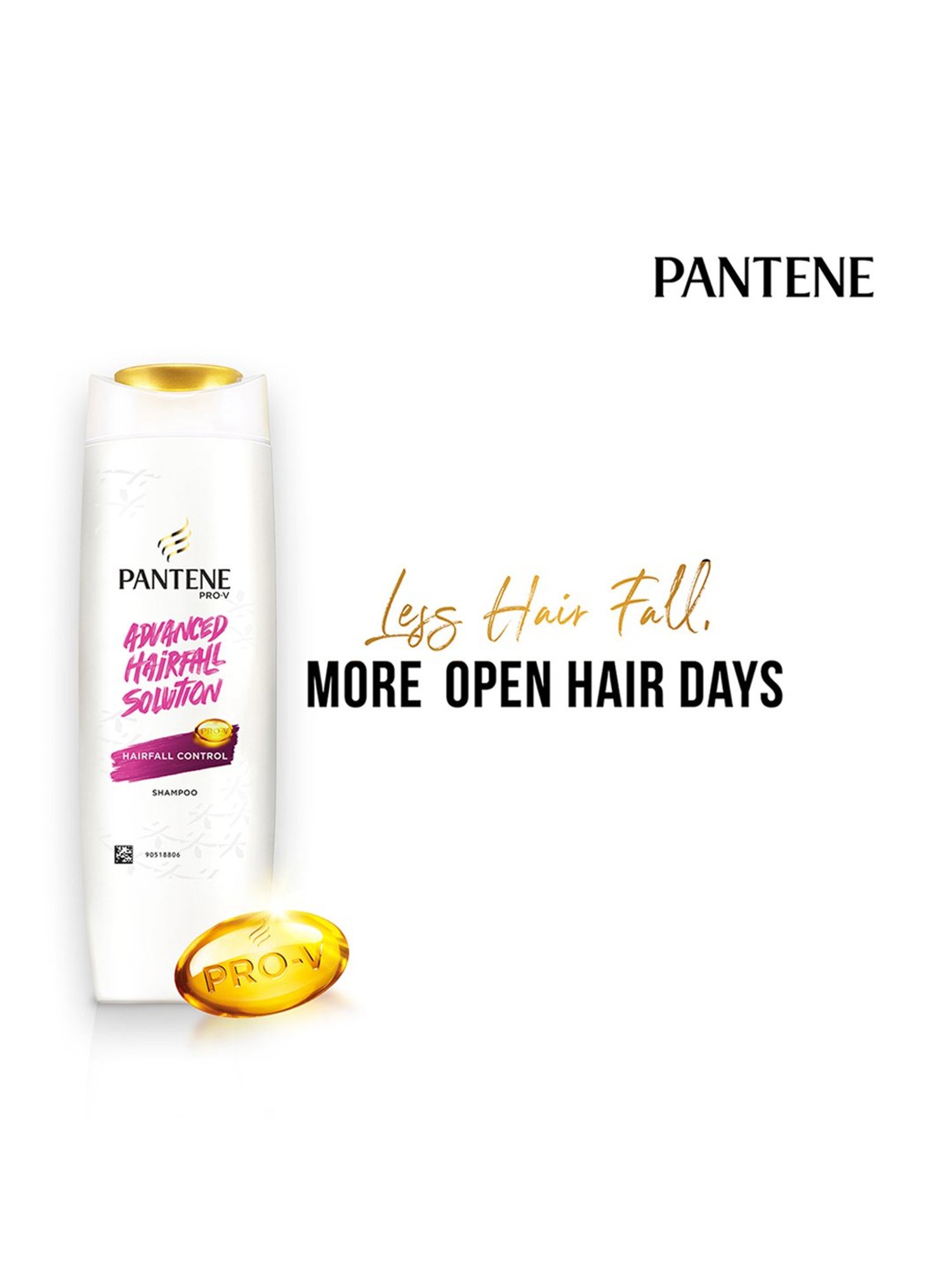 Pantene Advanced Hairfall Solution Hairfall Control Shampoo - 180 ml