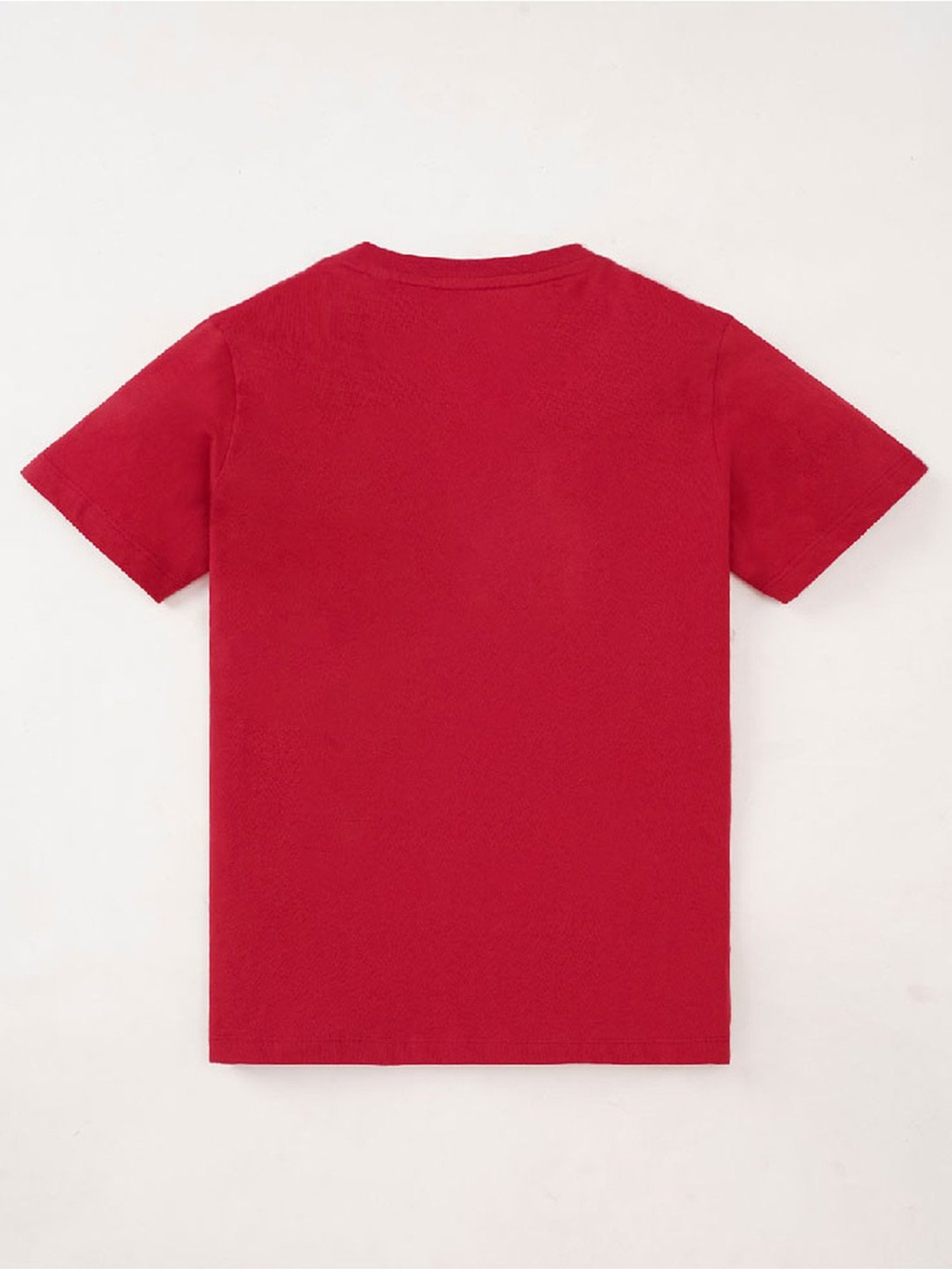 Edheads Kids Red Cotton Printed T-Shirt