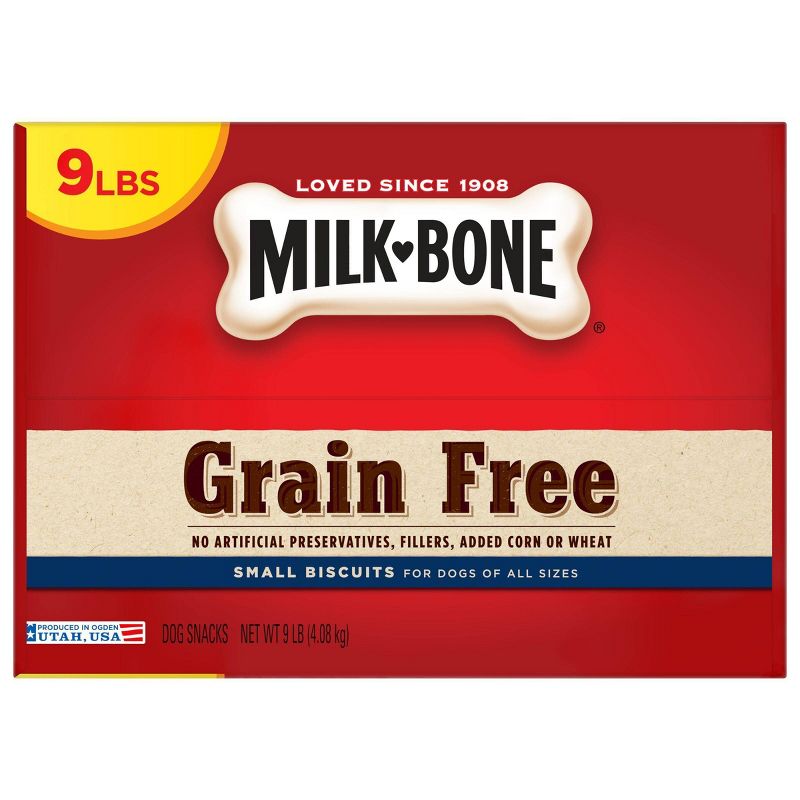 Milk-Bone Grain Free Beef Dog Treat -9lb