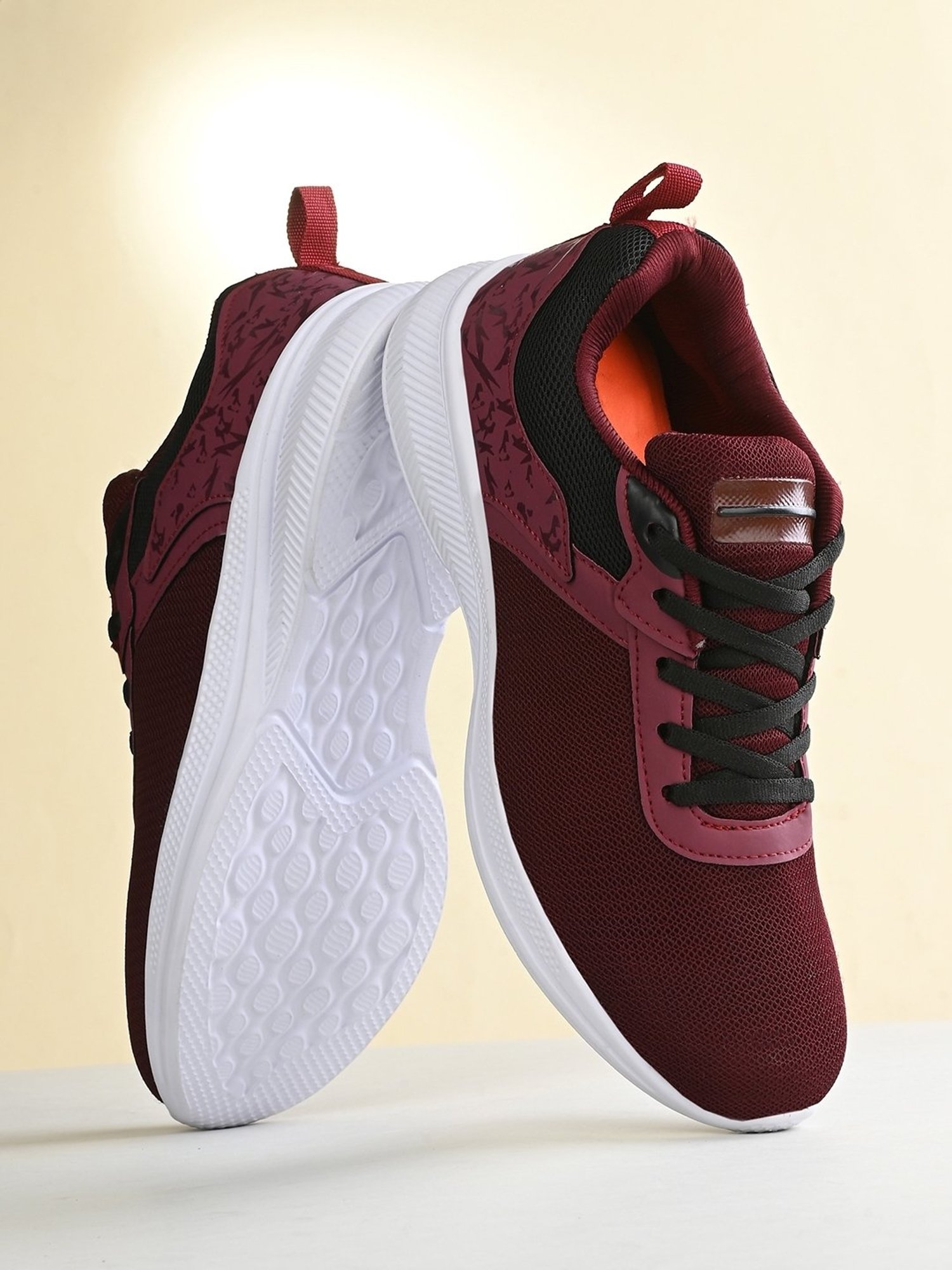 Giorgio Men's Maroon Running Shoes