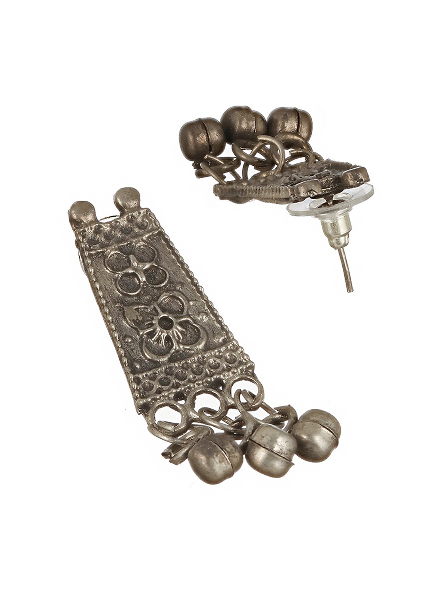 Aatmana Silver Necklace & Earring Set