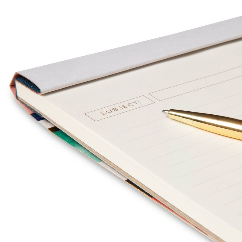 Legal Pad Letter Size Watercolor Stripe - greenroom