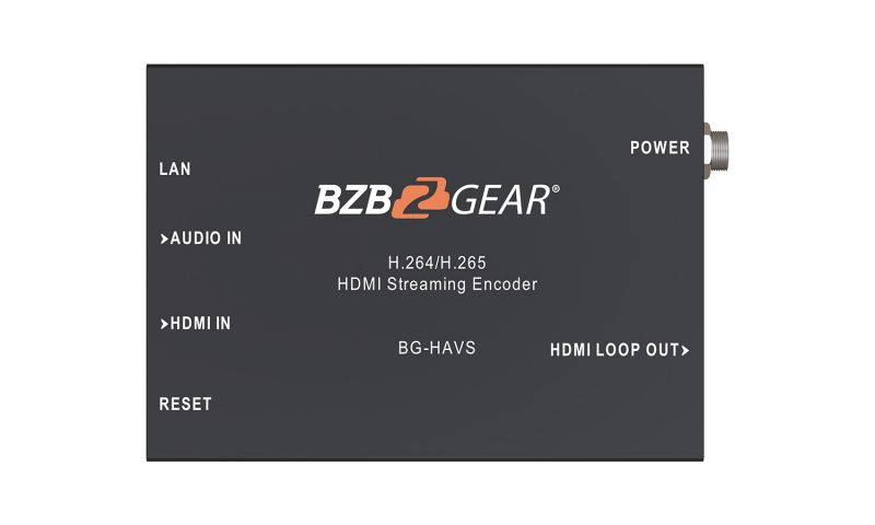 BZBGEAR 1080P H.264/265 HDMI Video and Audio Streaming Encoder