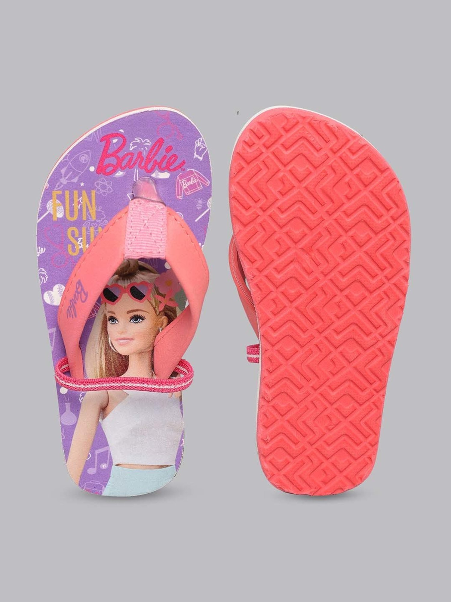 Passion Petals Kids Pink Sling Back Clogs