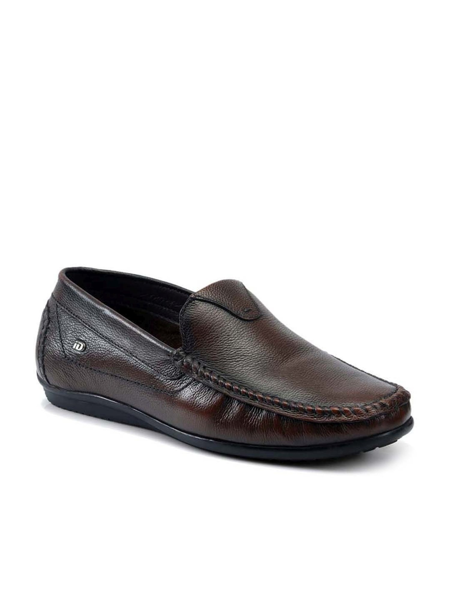 ID Men's Brown Casual Loafers