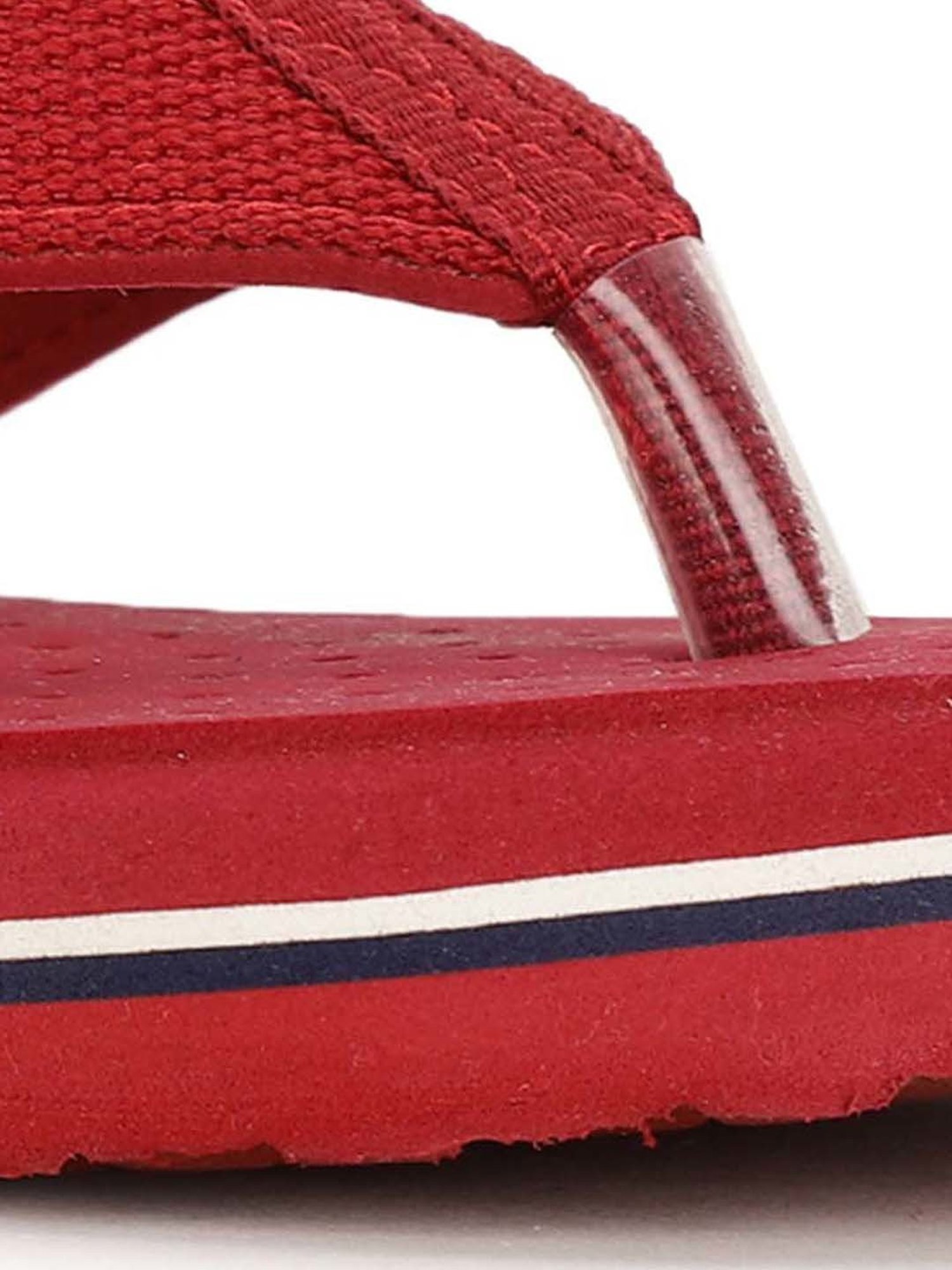 Bata Women's Maroon Flip Flops