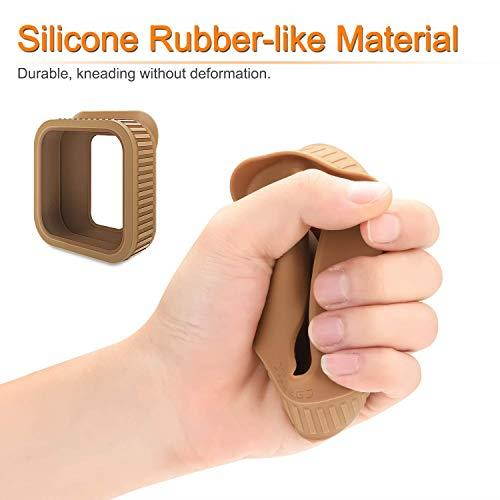 Silicone Skin for Blink XT2XT Camera 3 Pack Soft Silicone UV Weather Resistant Protective and Camouflaged Case Cover for Blink XT2 XT Home Security Indoor Outdoor Camera Brown