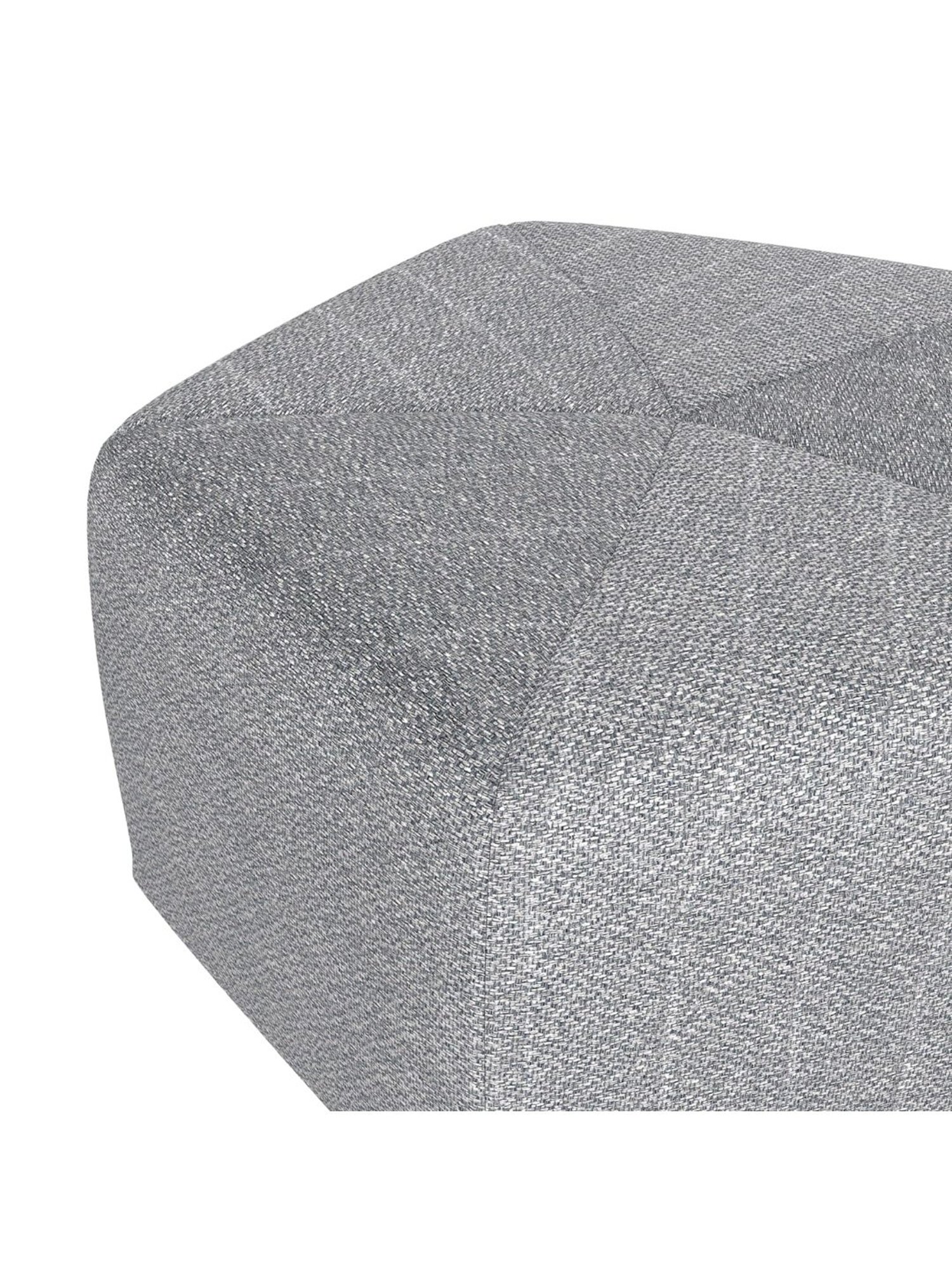 Godrej Interio Altair ?Grey PU Foam Pouf (1 Year Warranty)