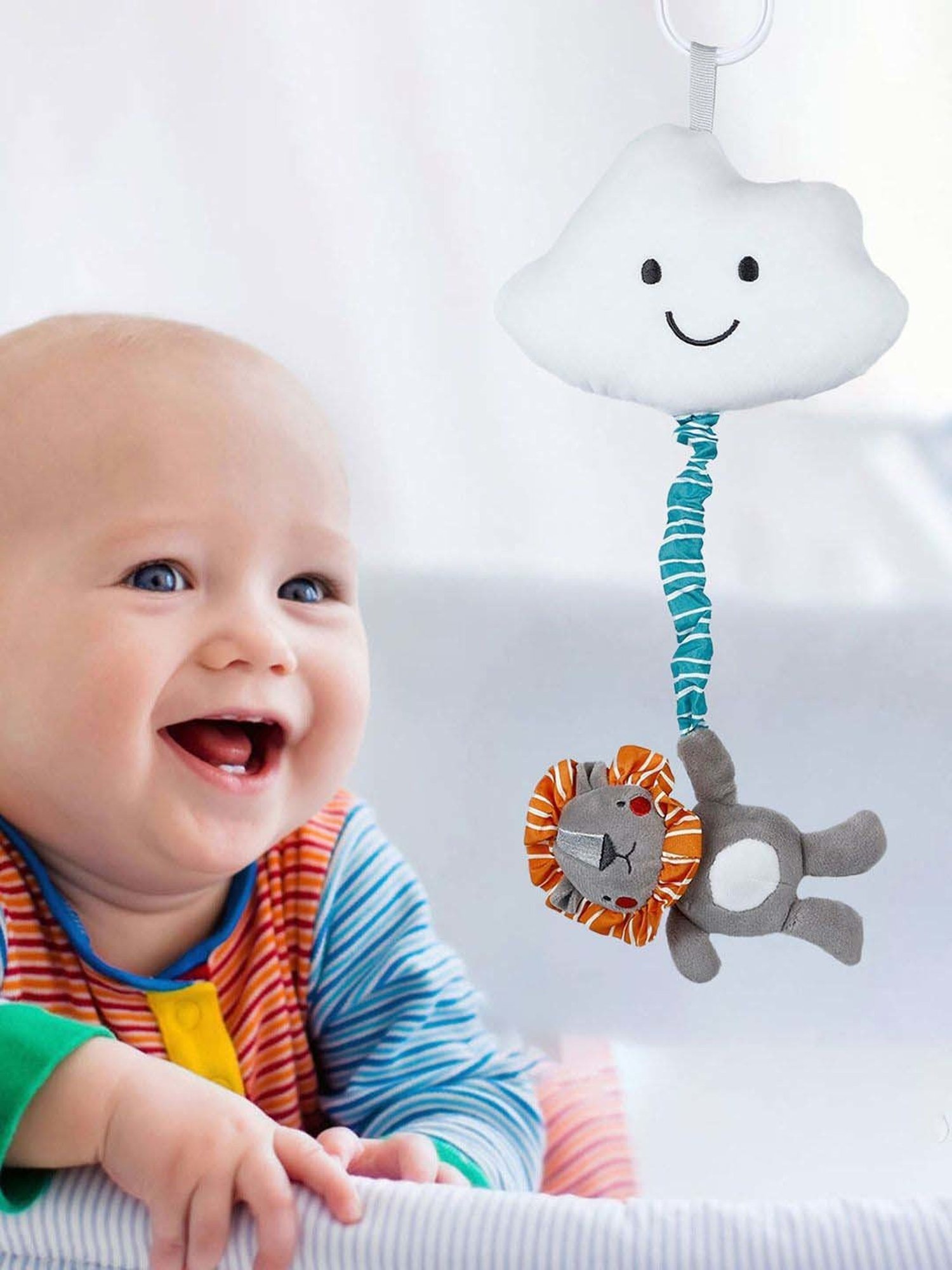 Baby Moo Kids Grey Pulling Toy