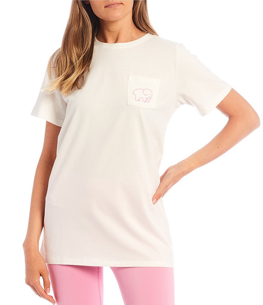 Ivory Ella Sunset Logo Graphic Tee