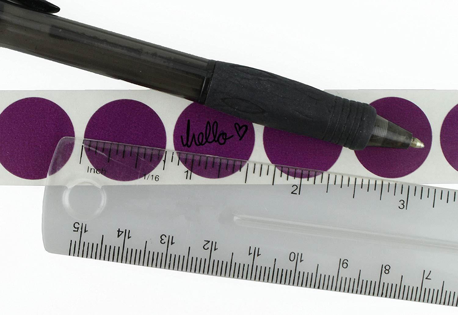 ChromaLabel 3/4 inch Color-Code Dot Labels | 1,000/Roll (Purple)